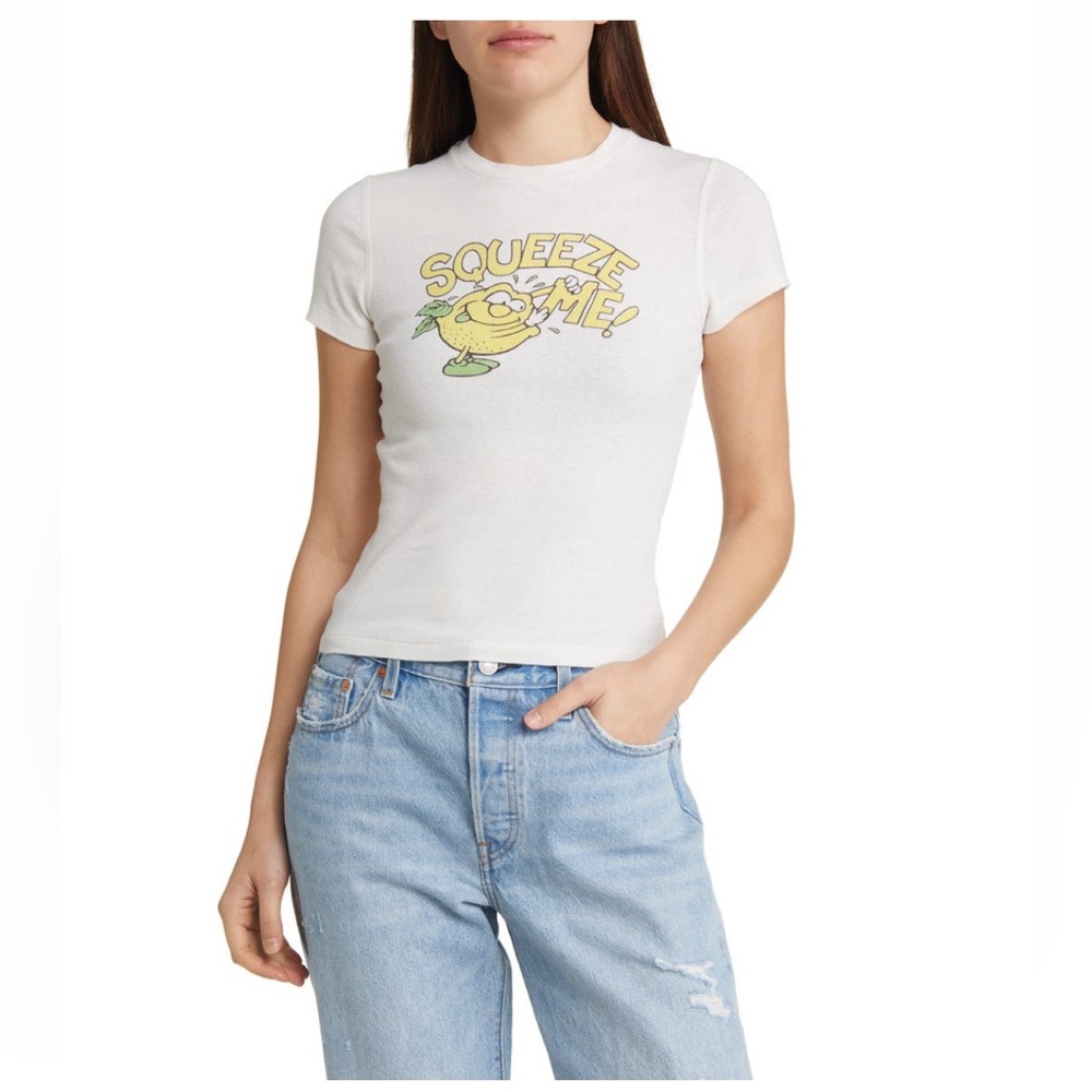 RE/DONE SQUEEZE ME 90S BABY TEE
